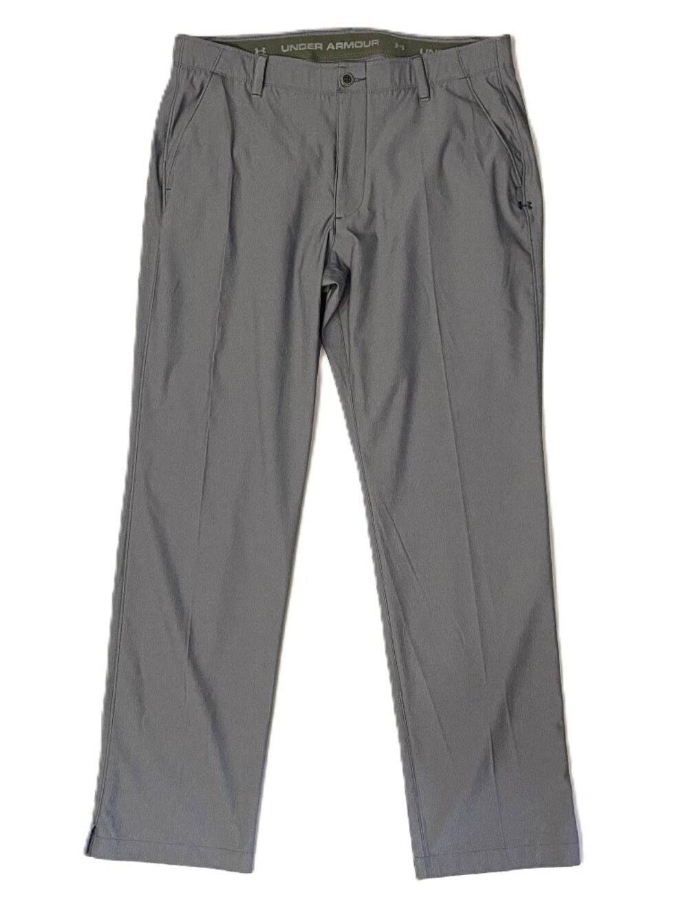 Under Armour Golf Pants Men’s 36x32 Gray Performance Stretch Athletic Belt Loops